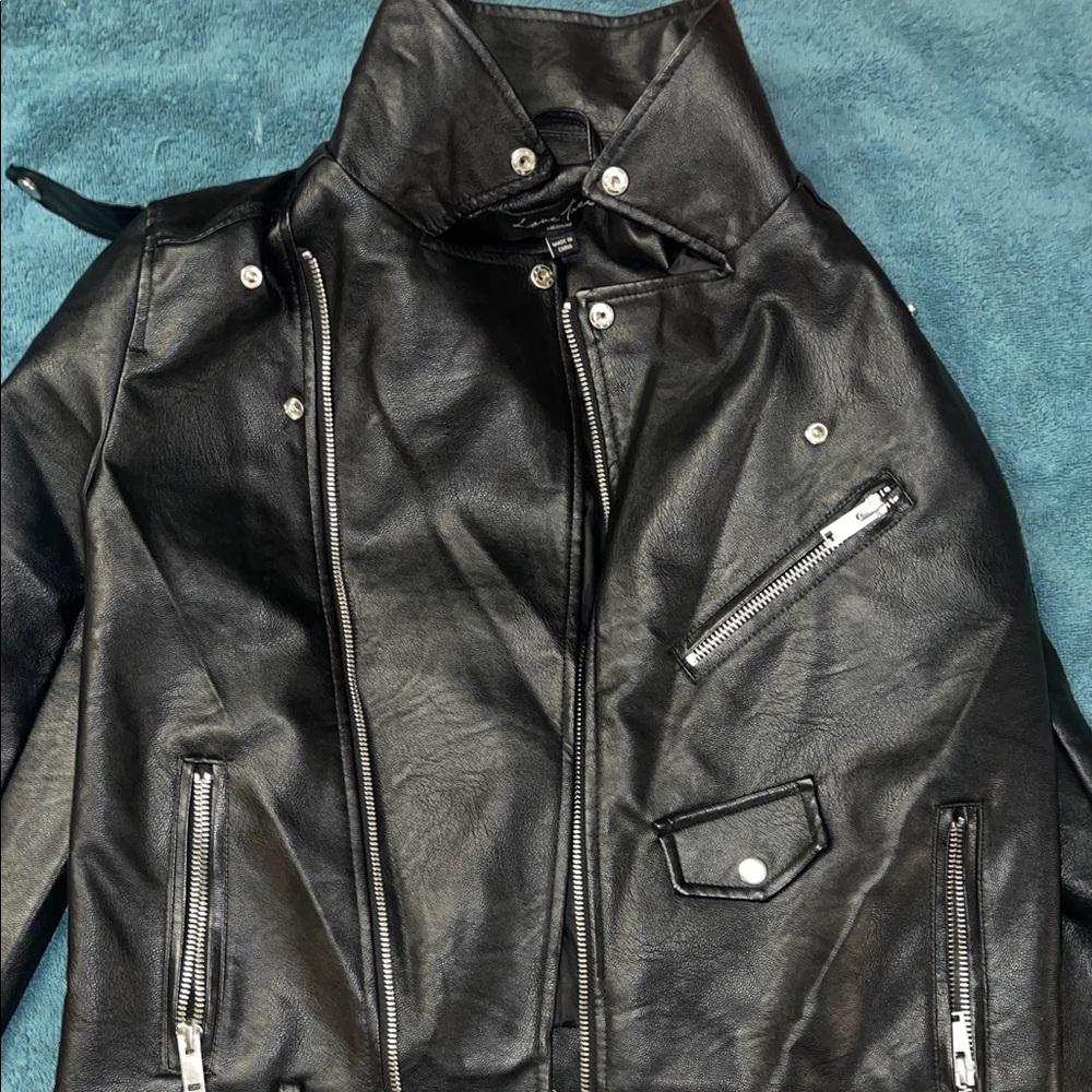 Love Tree Black Jacket with Silver Details